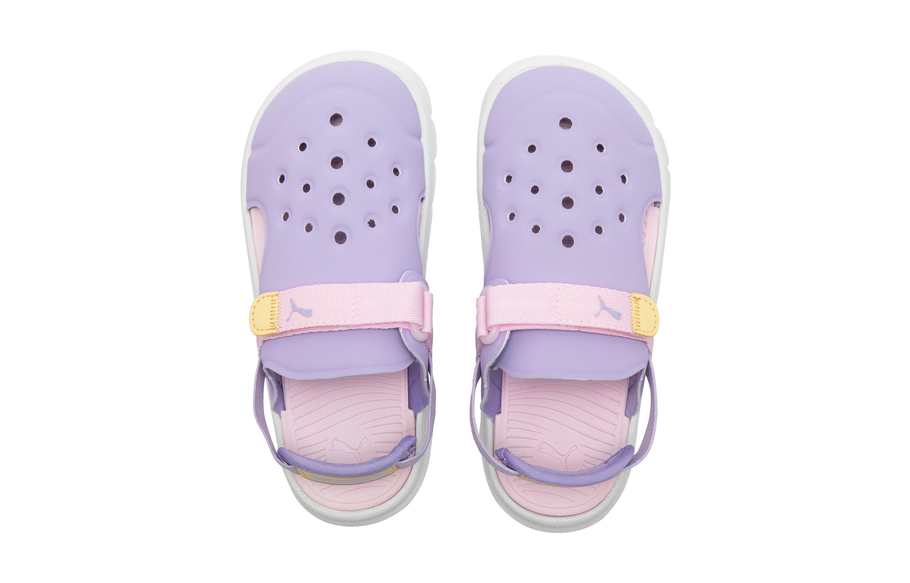 Purchase (JR) Sandal Puma Evolve 'Ungu Putih' 390692-05