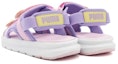 Lookbook (Youth) Puma Evolve Sandal 'Vivid Violet Pearl Pink' 389147-05
