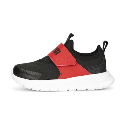 (PS) Puma Evolve Slip-On Little Kid 'Black For All Time Red'