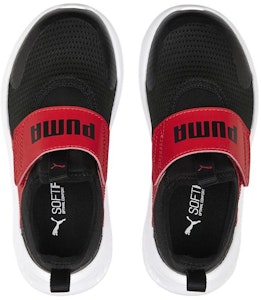 中童 PUMA Evolve 耐磨透氣 兒童休閒鞋 黑紅 Lookbook 中童 PUMA Evolve 耐磨透氣 兒童休閒鞋 黑紅
