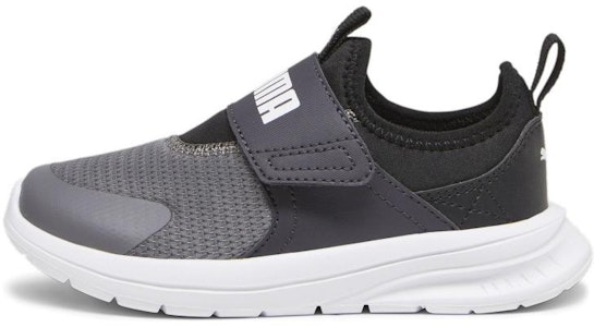 (JR) プーマ エヴォルブ スリップオン (キッズ クールダークグレー) 389135-06 Buy (JR) プーマ エヴォルブ スリップオン (キッズ クールダークグレー) 389135-06