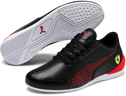 (JR) Puma Ferrari Drift Cat 7s Ultra Baskets Basses Course Noir/Blanc/Rouge 306426-01 Purchase (JR) Puma Ferrari Drift Cat 7s Ultra Baskets Basses Course Noir/Blanc/Rouge 306426-01