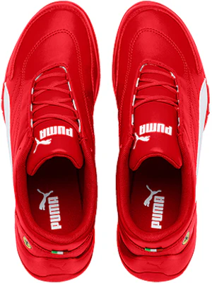 (JR) Puma Ferrari Kart Cat III Lage Sneakers Rood/Wit 306425-04 Lookbook (JR) Puma Ferrari Kart Cat III Lage Sneakers Rood/Wit 306425-04