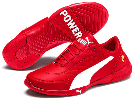 (JR) Puma Ferrari Kart Cat III Lage Sneakers Rood/Wit 306425-04 Purchase (JR) Puma Ferrari Kart Cat III Lage Sneakers Rood/Wit 306425-04