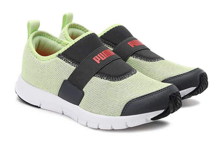 Lookbook (Youth) Puma Flex 'Green Black' 374598-04