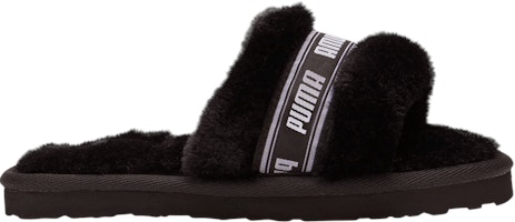 (Youth) Puma Fluff Slide 'Black' 385739-01 (Youth) Puma Fluff Slide 'Black' 385739-01