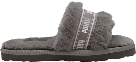 (Youth) Puma Fluff Slide 'Charcoal Grey' 385739-02 (Youth) Puma Fluff Slide 'Charcoal Grey' 385739-02