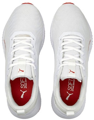 (Youth) Puma Flyer Flex Jr 'White Red' 195562-02 Lookbook (Youth) Puma Flyer Flex Jr 'White Red' 195562-02
