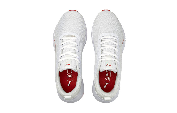 Lookbook (JR) Puma Flyer Flex Jr 'Putih Merah' 195562-02