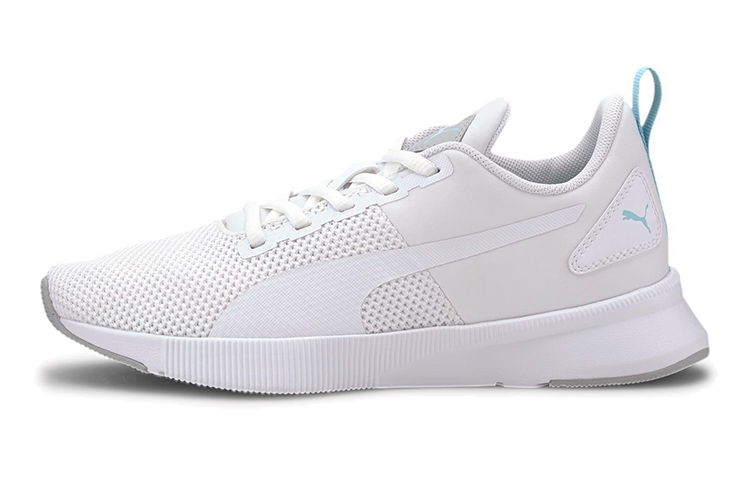 (Preschool) Puma Flyer Runner K Shoes White/Blue 192928-08