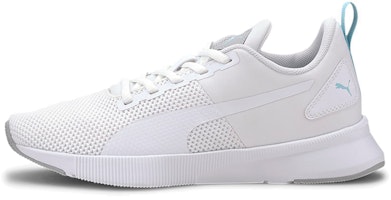 (Preschool) Puma Flyer Runner K Shoes White/Blue 192928-08 (Preschool) Puma Flyer Runner K Shoes White/Blue 192928-08