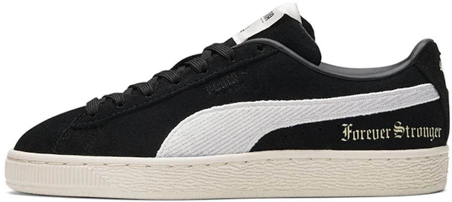 (Youth) Puma Forever Stronger Suede 'Black Whisper White' 383476-01 Buy (Youth) Puma Forever Stronger Suede 'Black Whisper White' 383476-01