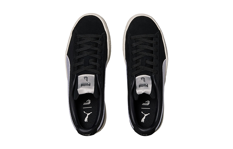 Lookbook (Youth) Puma Forever Stronger Suede 'Black Whisper White' 383476-01