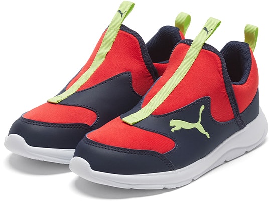 (JR) Puma Fun Racer Slip On Merah//Kuning 'Hitam' 193668-01 Lookbook (JR) Puma Fun Racer Slip On Merah//Kuning 'Hitam' 193668-01