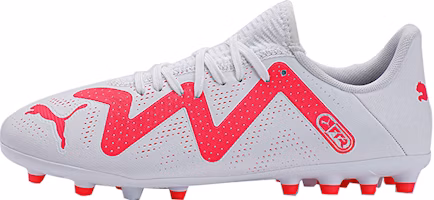 (Youth) Puma Future Play MG Jr 'White Pink' 107390-01 (Youth) Puma Future Play MG Jr 'White Pink' 107390-01