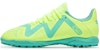 (Youth) Puma Future Play TF Football Boots 'Fluorescent Yellow Aqua' 107202-03
