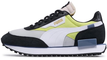 (Youth) Puma Future Rider 'Splash White Yellow Black' 381854-02 (Youth) Puma Future Rider 'Splash White Yellow Black' 381854-02