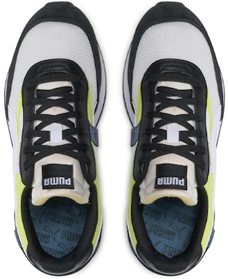 (Youth) Puma Future Rider 'Splash White Yellow Black' 381854-02 Lookbook (Youth) Puma Future Rider 'Splash White Yellow Black' 381854-02