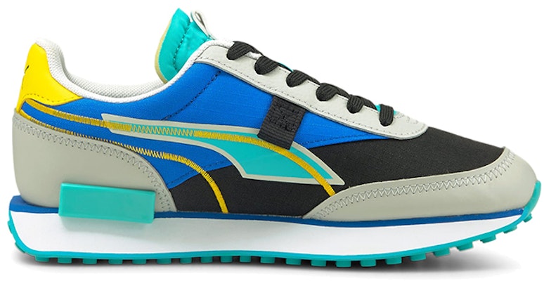 (Youth) Puma Future Rider 'Twofold Black Grey Blue' 382031-03 Order (Youth) Puma Future Rider 'Twofold Black Grey Blue' 382031-03
