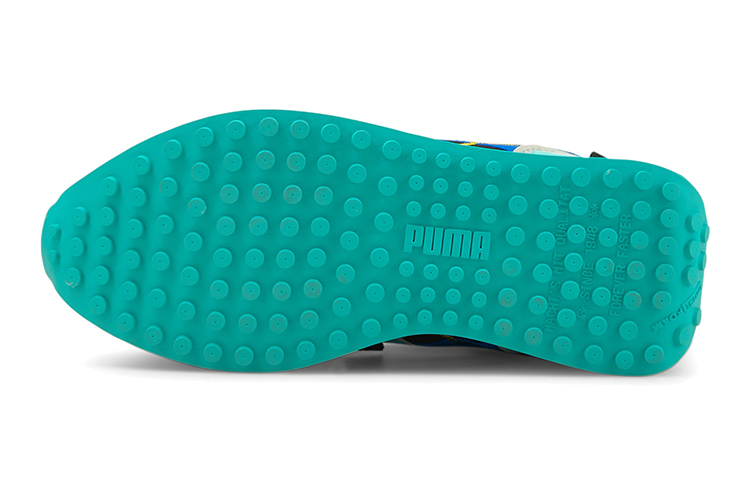 Purchase (JR) Puma Future Rider 'Dua Warna Hitam Abu-abu Biru' 382031-03