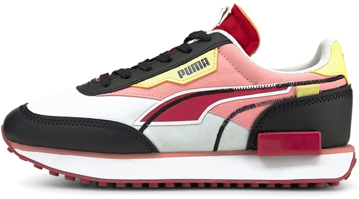(Youth) Puma Future Rider 'Twofold Black Red Yellow' 382031-05 Buy (Youth) Puma Future Rider 'Twofold Black Red Yellow' 382031-05