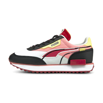 (Youth) Puma Future Rider 'Twofold Black Red Yellow'