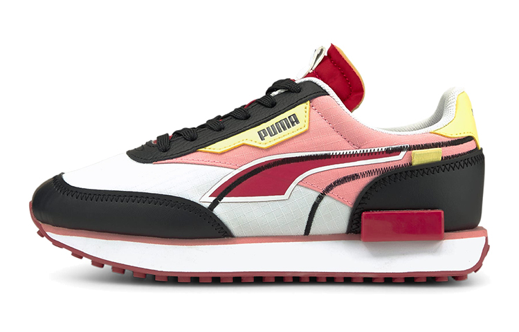 (Youth) Puma Future Rider 'Twofold Black Red Yellow' 382031-05