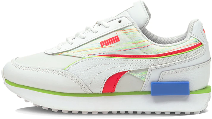 (JR) Puma Future Rider 'Putih Hijau Pink' 382793-01 Buy (JR) Puma Future Rider 'Putih Hijau Pink' 382793-01