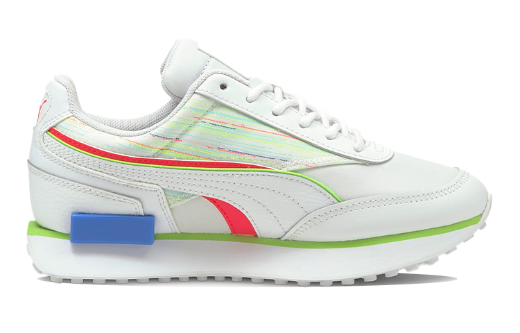 (Youth) Puma Future Rider 'White Green Pink' 圖 2