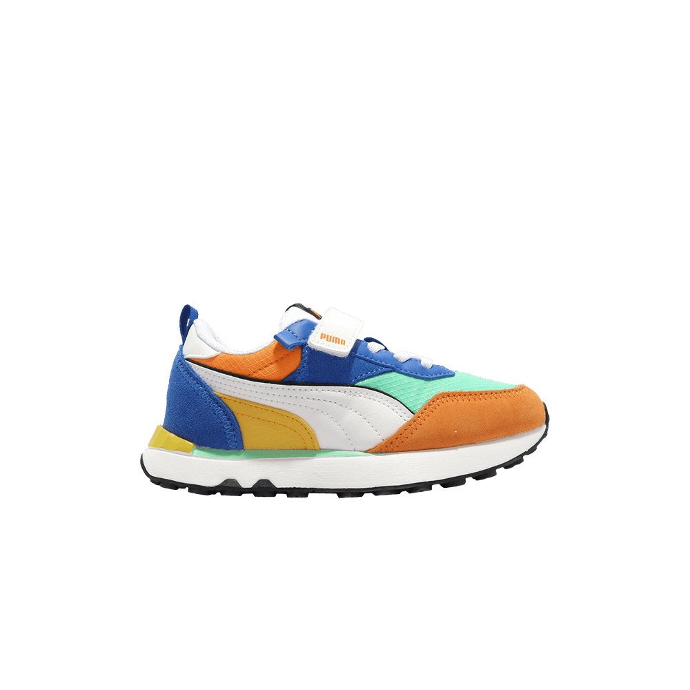 Buy (Youth) Puma Future Rider AC 'Future Vintage - Biscay Green Vibrant Orange' 389266-01