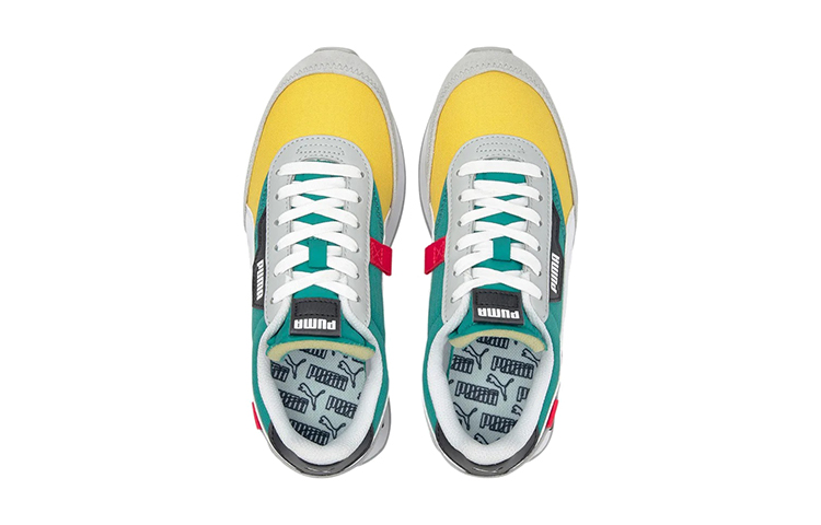 (Youth) Puma Future Rider Play On 'White Yellow Grey' 圖 3