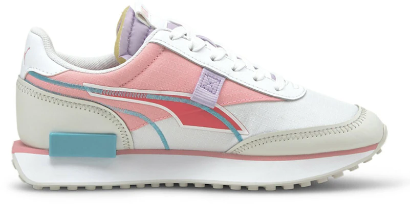 (JR) Puma Future Rider Twofold 'Abu Muda Pink Putih' 382031-06 Order (JR) Puma Future Rider Twofold 'Abu Muda Pink Putih' 382031-06