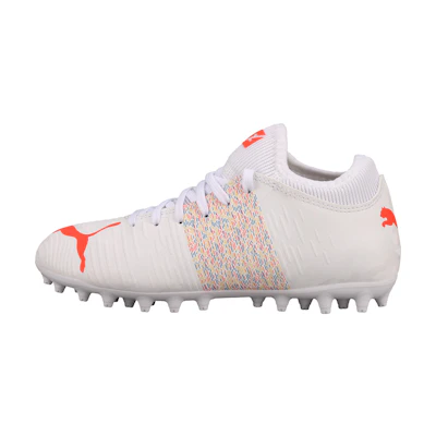 (Youth) Puma Future Z 4.1 MG Jr Soccer Shoes K White/Red 'white red'