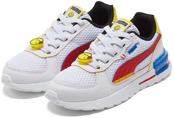 (JR) Puma Graviton AC 'Smiley World - Putih' 384492-01 Lookbook (JR) Puma Graviton AC 'Smiley World - Putih' 384492-01