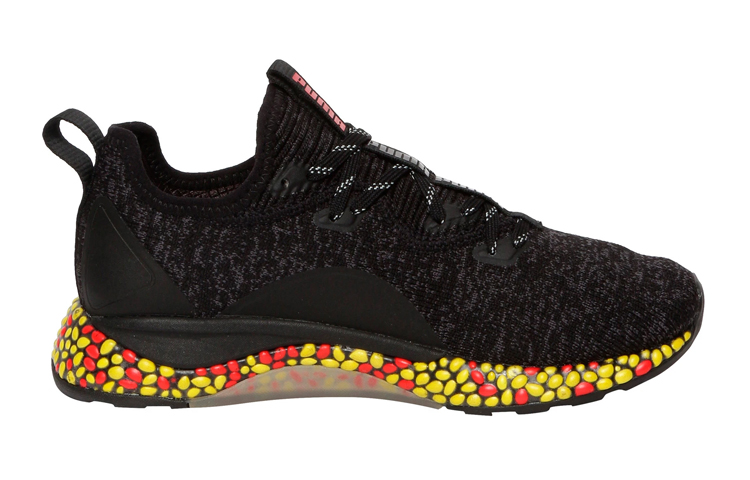 Order 大童 Puma Hybrid Runner Jr 輕便透氣休閒跑步鞋 黑紅黃