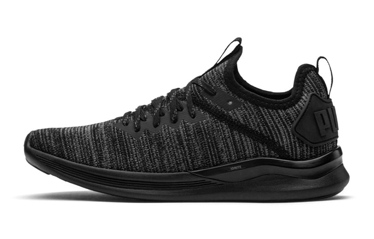 (Youth) Puma Ignite Flash Evoknit 'Big Kid Black' 191273-06