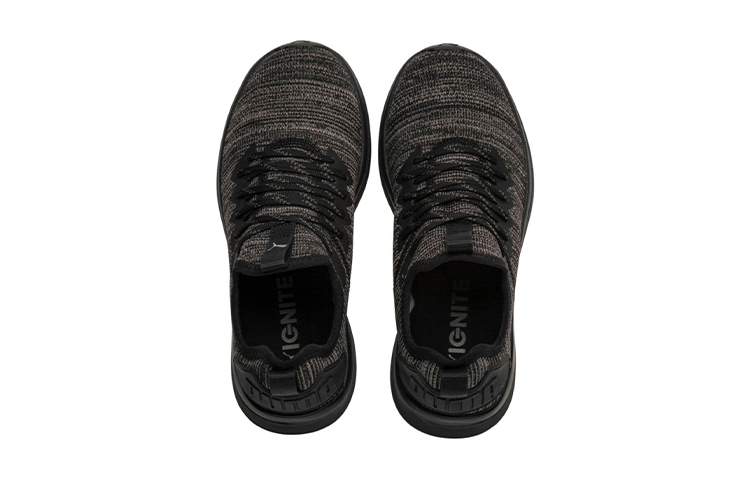 Shop (JR) Puma Ignite Flash Evoknit 'Anak Hitam' 191273-06
