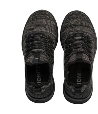 (JR) Puma Ignite Flash Evoknit 'Anak Hitam' 191273-06 Shop (JR) Puma Ignite Flash Evoknit 'Anak Hitam' 191273-06