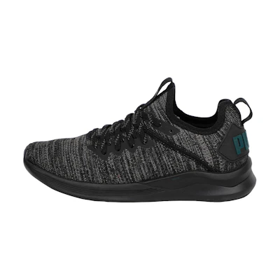 (Youth) Puma Ignite Flash Evoknit 'Black Grey'