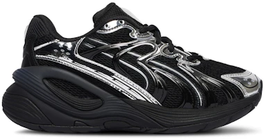 (Youth) Puma Inverse Rev Black Dark Grey Silver 403577-01 (Youth) Puma Inverse Rev Black Dark Grey Silver 403577-01