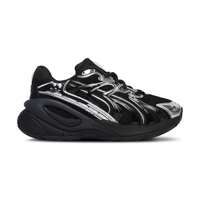 (Youth) Puma Inverse Rev Black Dark Grey Silver