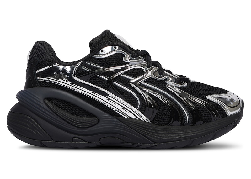 (Youth) Puma Inverse Rev Black Dark Grey Silver 403577-01