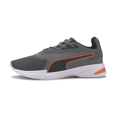 (Youth) Puma Jaro Low Top Running Shoes Black/White/Grey