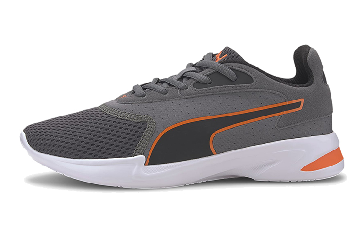 (Youth) Puma Jaro Low Top Running Shoes Black/White/Grey 193418-02
