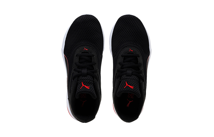 Lookbook (JR) Scarpe Running Basse Puma Jaro Nero/Bianco/Rosso 193418-01