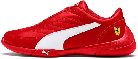 (Youth) Puma Ferrari Kart Cat Iii Low Top Running Shoes Red/White 306425-04 (Youth) Puma Ferrari Kart Cat Iii Low Top Running Shoes Red/White 306425-04