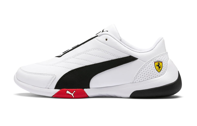 (Youth) Puma Kart Cat III 'Ferrari White' 306425-06