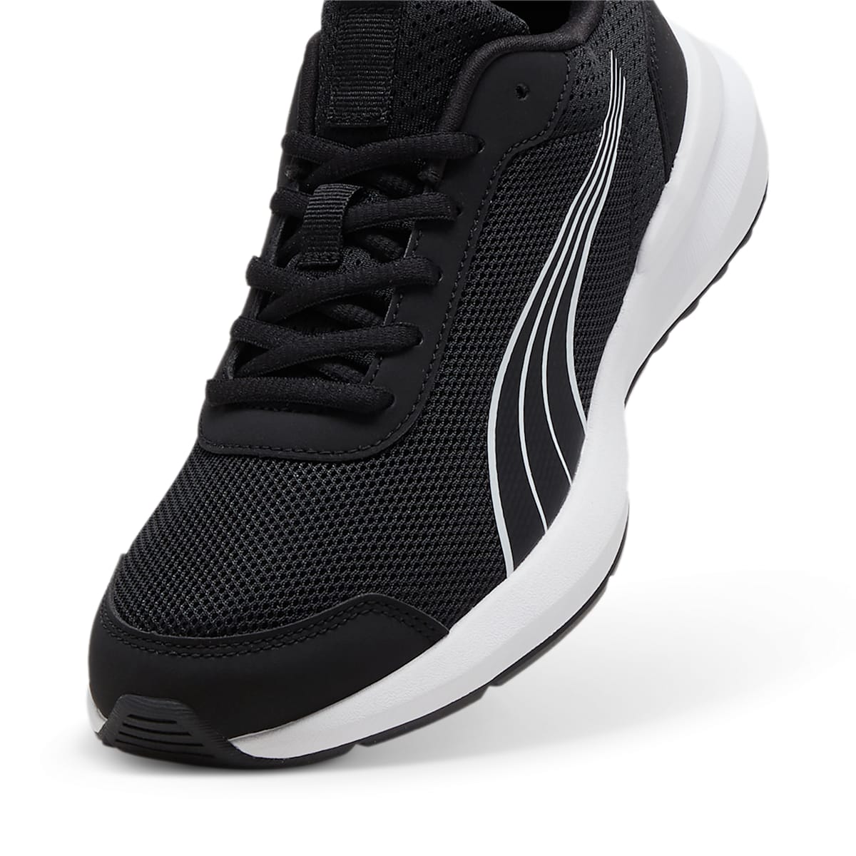 (Youth) Puma Kruz Profoam Big Kid 'Black White' 圖 5