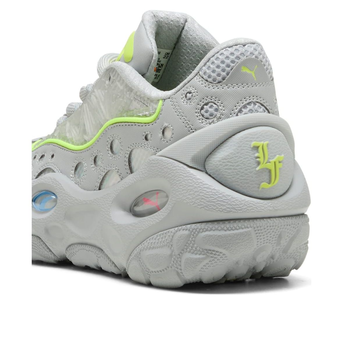 Shop (Youth) Puma LaMelo Ball LaFrancé RNR 'Grey Neon' 312279-01
