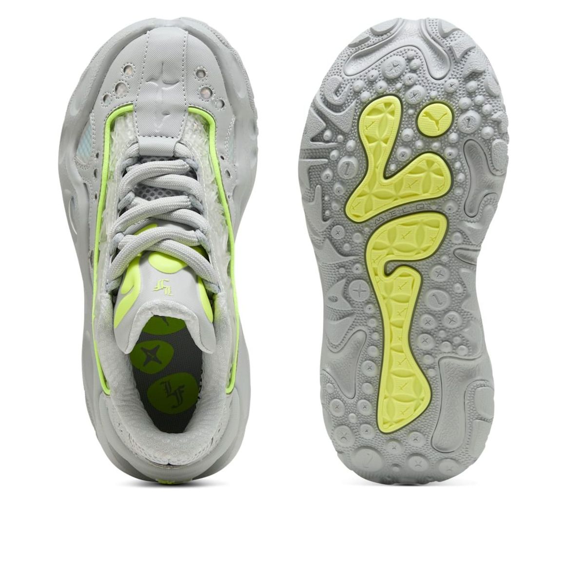 Purchase (Youth) Puma LaMelo Ball LaFrancé RNR 'Grey Neon' 312279-01